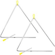 TRI28-2-MT 12 Samba Heavy-duty Steel Triangles Pack