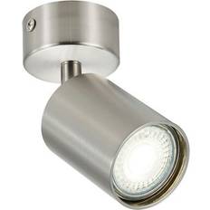 Integral LED Indoor Single Satin Nickel GU10 Spotlight