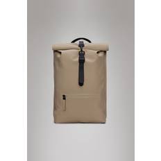 Beige Rygsække Rains Rolltop Rucksack W3 - Beige