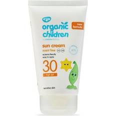 Sun Protection & Self Tan Green People Organic Children Scent Free Sun Cream SPF30 150 ml