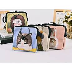 Coin Purses Zipper Mini Pouch Cartoon Illustration Children Wallet