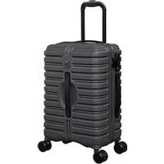 IT Luggage 4 Wheels Cabin Bags IT Luggage Jumbo Charcoal Cabin Suitcase Grey Small