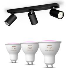 Philips Hue Kosipo 2 Spotlights Svart 2 St GU10 Color Ljuskällor Spotlight