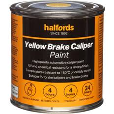 Halfords Yellow Brake Caliper Paint 250ml Tin