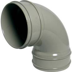 Plumbing FloPlast Solvent Weld Soil Bend 92.5 Degree 110mm