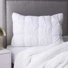 Textiles OHS Luxury Filled Soft Bounce Back Plump One Size Fiber Pillow