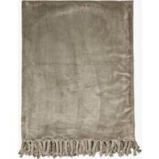 Hemtex Filtar Hemtex Jules Fleecepläd Olivgrön 130x170 cm Filt