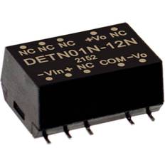 Strömförsörjningar på rea Mean Well DETN01L-15N DC DC Omvandlare SMD 34 mA