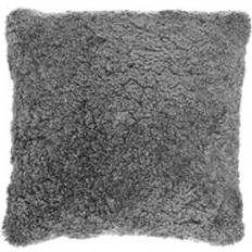 Silke Kuddöverdrag Skinnwille Kuddfodral Curly Grå 45 x 45 cm Kuddöverdrag Grå