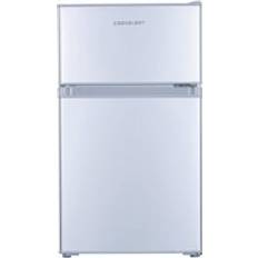 87L Silver Freestanding Under Counter Fridge Freezer