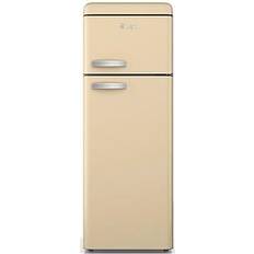 Swan SR11010CNE Retro Cream Top Fridge Freezer 208L