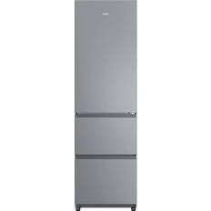 Black fridge freezer 60 40 Haier 3D 55 Series 3 HTR3518ENMXK 185cm Fridge Freezer