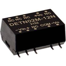 Strömförsörjningar på rea Mean Well DETN02M-05N DC DC Omvandlare SMD 200 mA