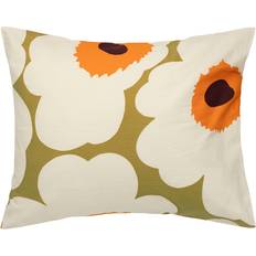 Ekologiska Örngott Marimekko Unikko 50x60 cm Örngott Beige