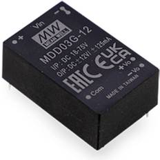 Strömförsörjningar på rea Mean Well MDD03F-05 DC DC Omvandlare Kretskort 300 mA