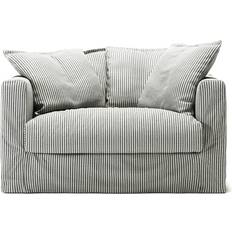 Sofföverdrag Decotique Klädsel Till Le Grand Air Love Seat Ash Stripe Sofföverdrag