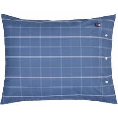 Fyrkantig Örngott Lexington Checked Cotton Poplin 65x65 cm Örngott Blå