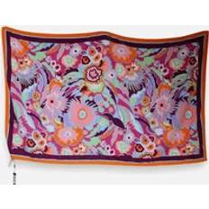 Blomstrede Badehåndklæder Dolce & Gabbana Women's Cotton Beach with Print Bath Towel Multicolour