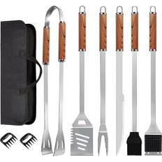 BBQ Tools on sale Kalahol 9-in-1 BBQ Tools Set Stainless Steel