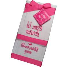 Lil Miss March Future Beauty Queen Towel Set of 2