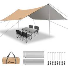 Wadeo Waterproof Camping Tarp 3x3.6m