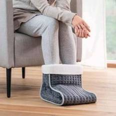 Cosy Grey Electric Heated Foot Warmer