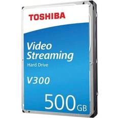 Hard Drives Toshiba V300 3.5 Video Streaming Hard Drive SATA 6GB S 500GB