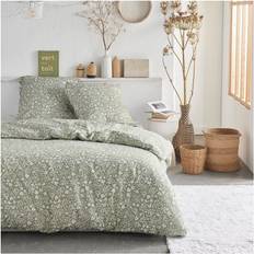 Blommiga Påslakan Today Super King Grönt Duvet Set 2 Delar Påslakan Grön (609.6x)