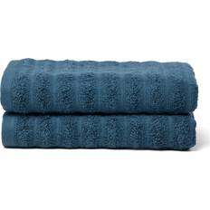Borg Living Badehåndklæder Borg Living Håndklæder 2 Stk 100% Kæmmet Bomuld 50x100 cm Badehåndklæde