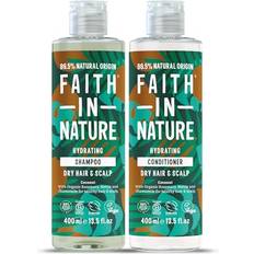 Faith in Nature Natural Coconut Shampoo and Conditioner Set 2 x 400ml