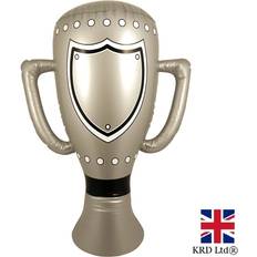 Inflatable Decorations Henbrandt Inflatable Silver Trophy Kids Football Prize