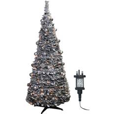 Xmas Haus 1.8M Pre-lit 150Ww Led Popup Silver Decor
