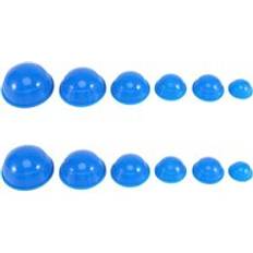 Cupping Therapy Tlily 12Pcs Blue Health Care Vacuum Cupping Cups