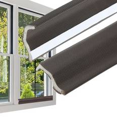 Insulation Strips Uxcell 3' Kerf Weather Stripping Door Seal Brown
