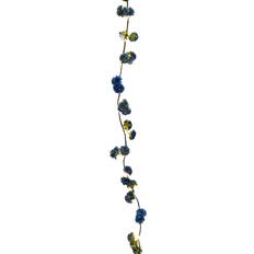 Blue String Lights Blue Floral String Light