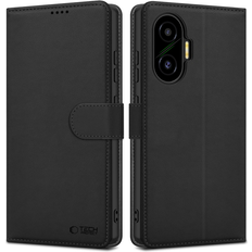 Xiaomi Redmi Note 12 Pro Plånboksfodral Tech-Protect Xiaomi Poco F7 Plånboksfodral Med Magnet Och Stativ Svart