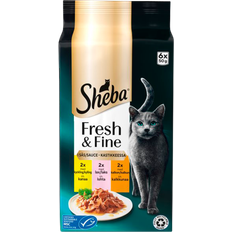 Sheba Husdjur Sheba Våtfoder 6 x 50 g Kyckling Lax Kalkon