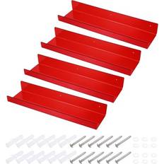 Red Wall Shelves Uxcell 4 Pack Acrylic Mount Shelves Wall Shelf