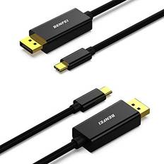 BENFEI USB C to DisplayPort Cable 2 Pack