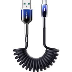 Joyroom S-A43 Clear Series Spiral Cable 1.5m