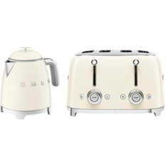 Smeg 50's style cream toaster Smeg 50's Style Retro Kettle Slice Toaster KLF05CRUK