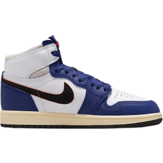 Nike 1 High Og Younger Kids Sneakers - White/Black/Neutral Grey