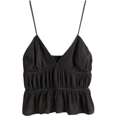 H&M Braid Detail Strappy Top - Dark Grey