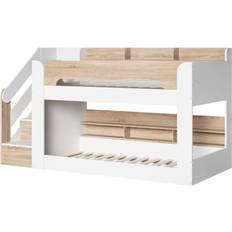Zeno Staircase Low with Storage White Oak