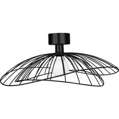 Globen Lighting Lamper Globen Lighting Ray Brushed Black Ceiling Flush Light ∅ 60cm