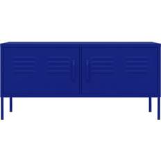 Blåa Bänkar vidaXL 336226 Navy Blue TV-bänk 35x50cm
