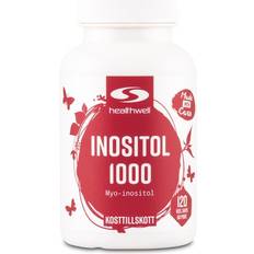 Healthwell Inositol 1000, 120 kapsler 120 stk