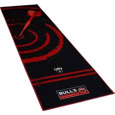 Bull's Carpet Mat 140 Red, Dart Mat with Non-Slip Rubber Underside, Environmentally Friendly Tournament Dart Mat with Official Distance to Dartboard, 237 cm x 80 cm, Optimal Protection for Darts and Tips