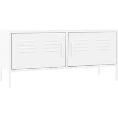 vidaXL 336233 White TV-bord 35x50cm