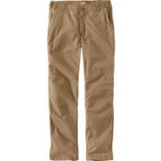 Carhartt Men's Rugged Flex Straight Fit Canvas 5-Pocket Tapered Work Pants - Dark Khaki